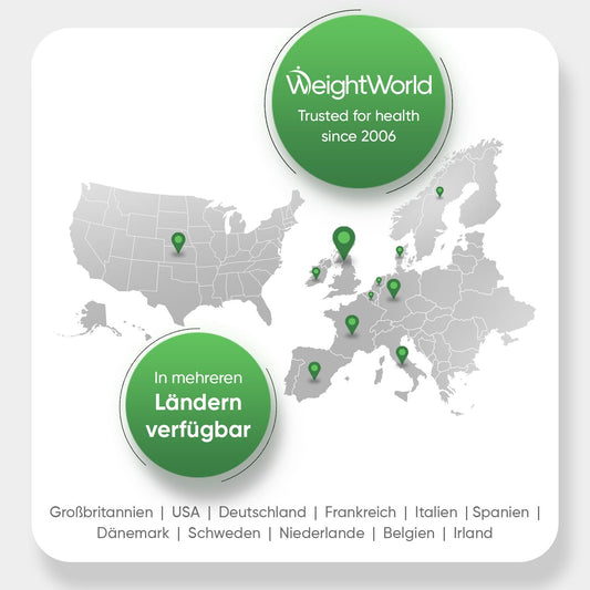 WeightWorld Vibrationsplatte – Fitnessgerät mit Bluetooth & 99 Stufen