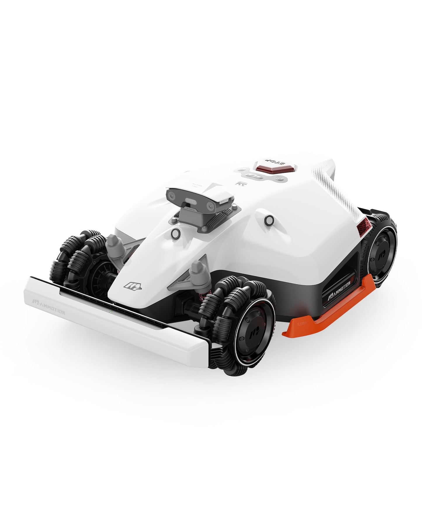 MAMMOTION LUBA 2 AWD 3000X Mähroboter ohne Begrenzungskabel, NetRTK+Vision, Keine RTK-Antenne erforderlich, Auto-Kartierung