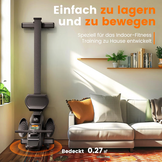 YOSUDA Rudergerät Magnetisch – Leise mit App & LCD