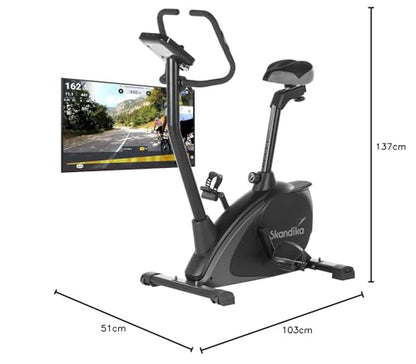 Skandika Ergometer Vinneren – Bluetooth Fitnessbike mit App
