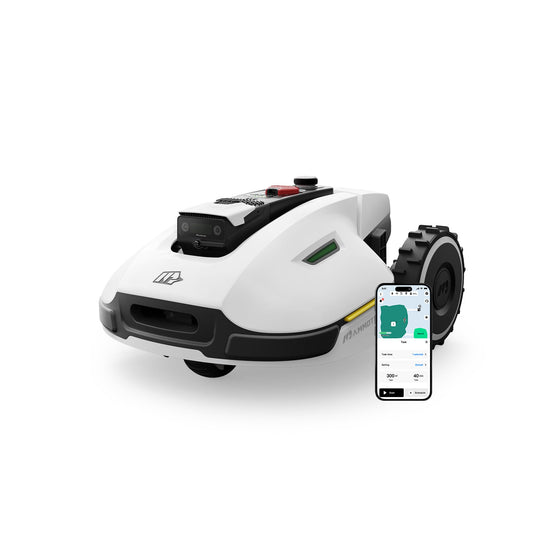 MAMMOTION YUKA 2000 Mähroboter ohne Begrenzungskabel, Max. 2400m², NetRTK+Vision, Keine RTK-Antenne, Auto-Kartierung, Empf. 2000m²