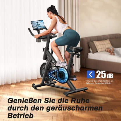 MERACH Heimtrainer Ergometer – Leise mit App & LCD Monitor