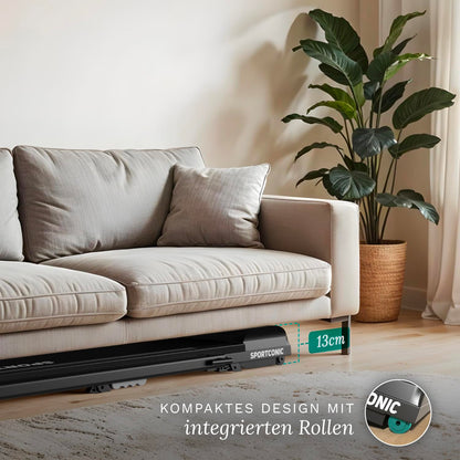 Sportconic Laufband Klappbar – 1–12 km/h mit Steigung