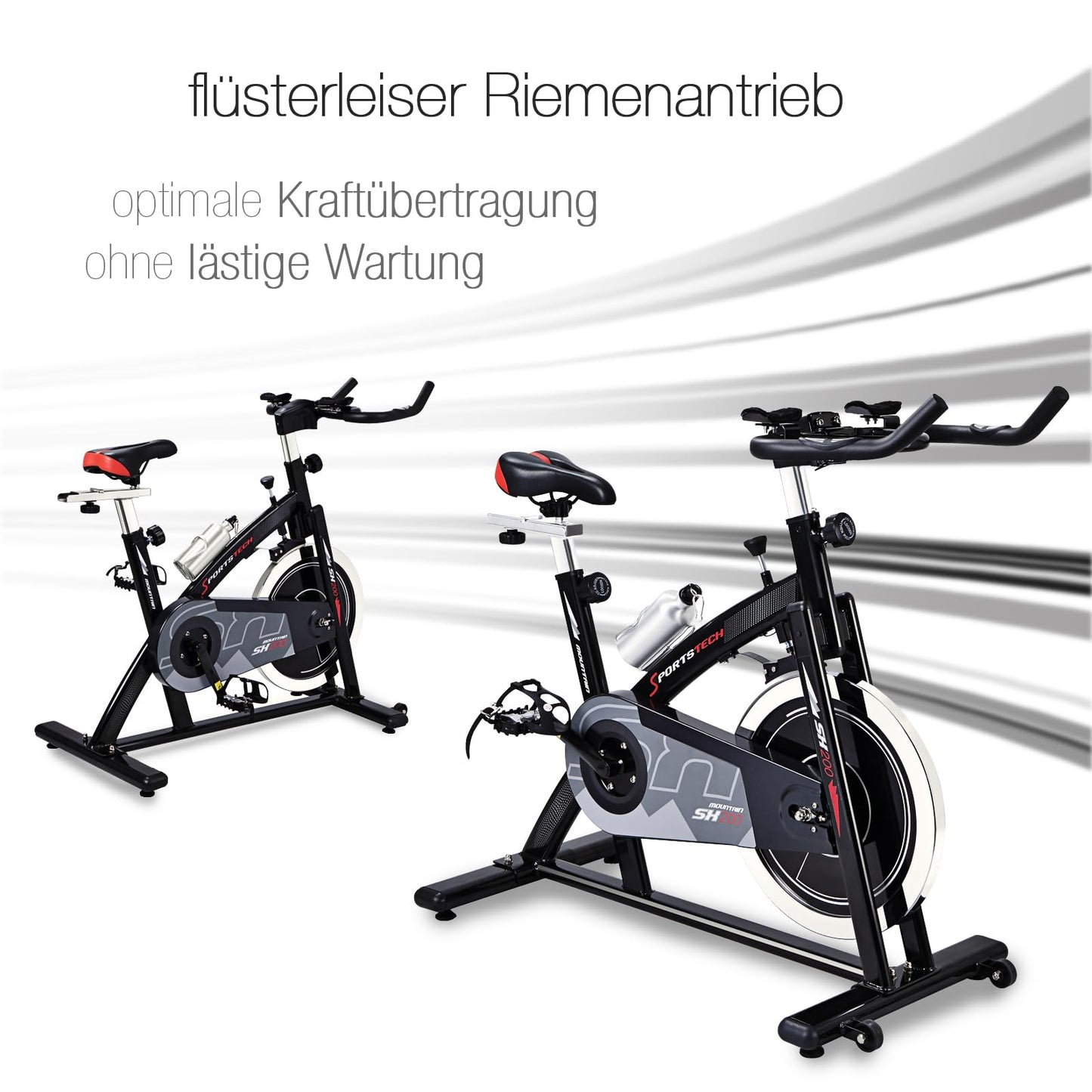 Sportstech SX200 Ergometer – 22 kg Schwungrad mit App