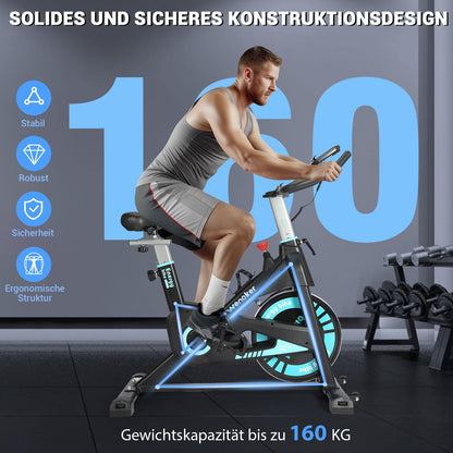 Wenoker Heimtrainer Ergometer – Leise mit Magnetwiderstand