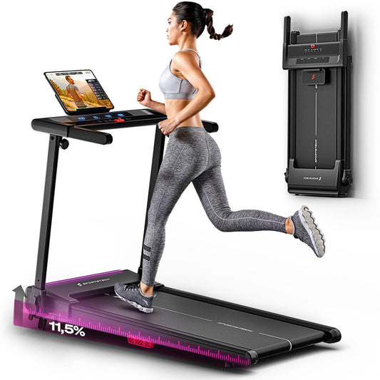 Sportstech Laufband sProRun – Klappbar 12 km/h mit Bluetooth