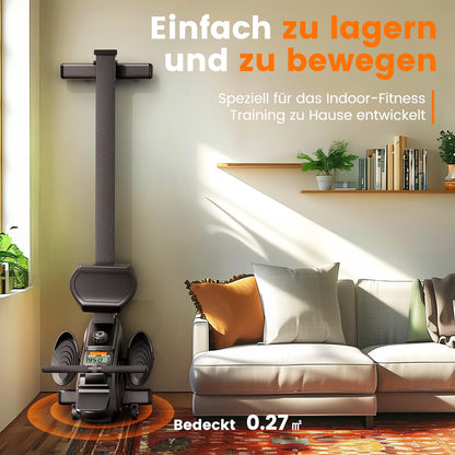 YOSUDA Rudergerät Magnetisch – Leise mit App & LCD