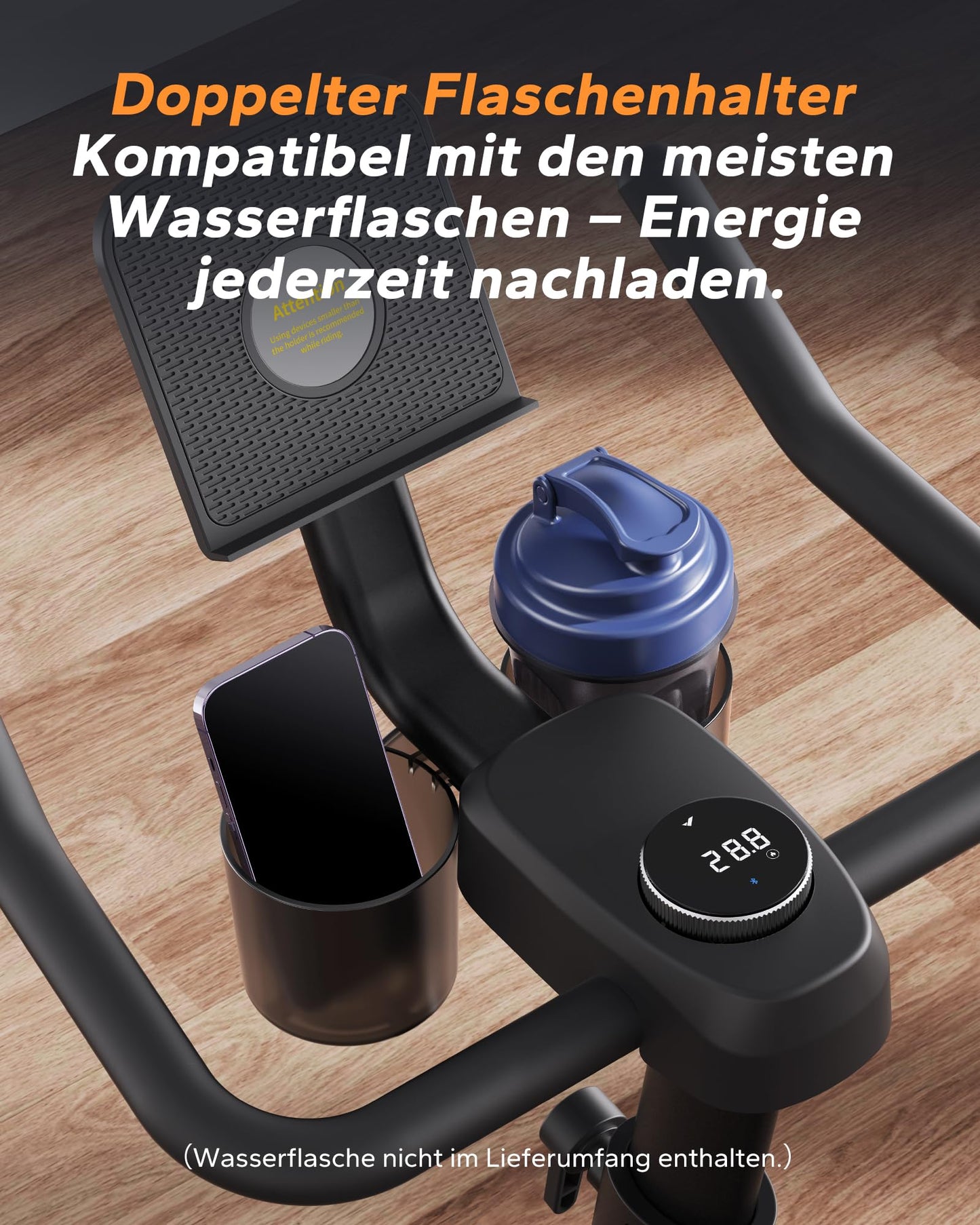 MERACH Heimtrainer Ergometer – Leise mit App & Magnetwiderstand